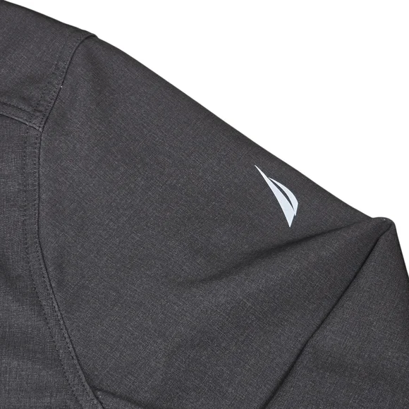 Nautica Softshell Bonded Fleece Gray Jacket Weather/Wind Resistant, Men's XXL - Picture 6 of 10